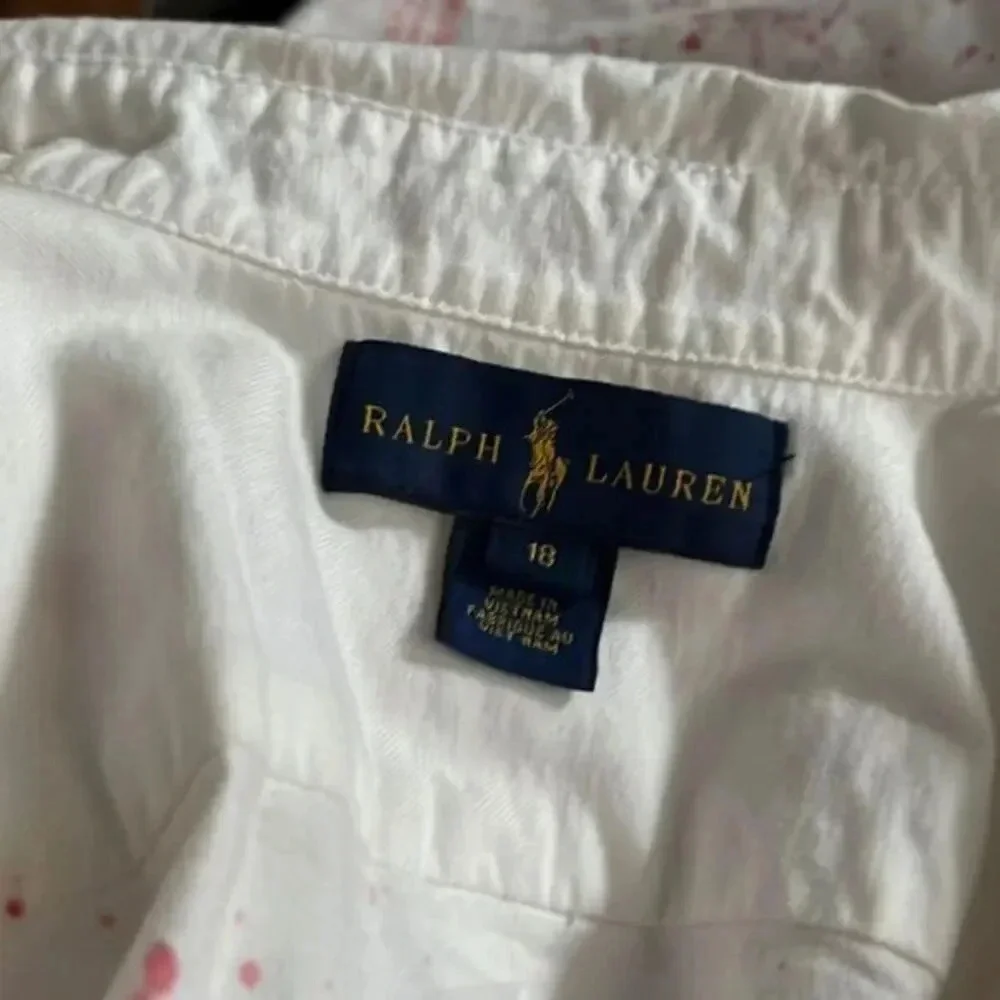 Ralph Lauren Tie Dye Button Down Shirt